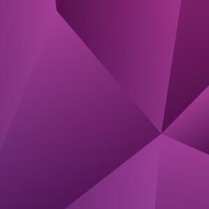 Malvis ® Tapeta 3D fialové trojúhelníky Vel. (šířka x výška): 144 x 105 cm