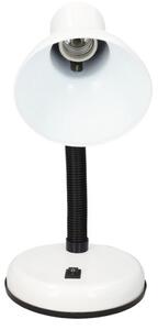Stolní lampa na 1 žárovku E27 max 40W, bílá, Hodori, 3 roky záruka