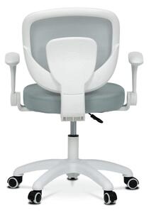 Dětská otočná židle zelená KA-K1062 GRN
