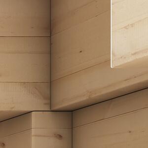 Malvis ® 3D tapeta Dřevěný tunel Vel. (šířka x výška): 144 x 105 cm