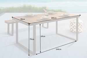 Zahradní jídelní stůl TAMPA 180 CM polywood Exteriér | Zahradní stoly