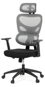 Kancelářská židle šedá KA-K2080 GREY