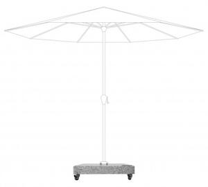 Doppler Pojízdný stojan na slunečník 140 kg - žulový s kolečky