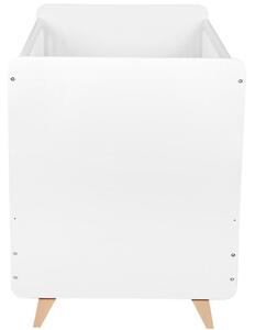 Bílá dětská postýlka Quax Loft 140 x 70 cm