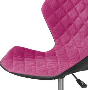 Dětská židle SUZAAN 2 růžová/černá