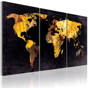 Obraz - The World map - quicksands