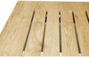 Doppler EXPERT WOOD - rozkládací hliníkový stůl 150/210x90x75 cm
