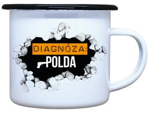 Vtipný plecháček s potiskem polda Objem: 330 ml