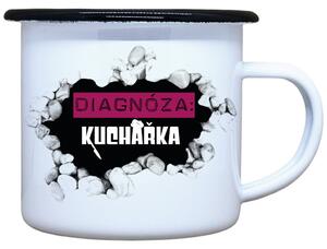 Plecháček s potiskem diagnóza kuchařka Objem: 330 ml