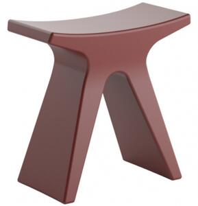 Vínově červená plastová stolička COLOS PIGRECO 43 cm