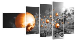 Abstraktní obraz (110x60cm)