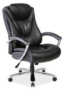 Kancelářská židle CONSUL, 122-130x70x57x46-54, černá