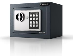Mini domácí elektronický trezor na kód, na peníze a šperky, 230x170x170 mm: HECTOR