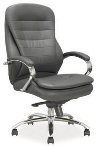 Kancelářská židle Q-154, 116-122x65x53x51-57, hnědá