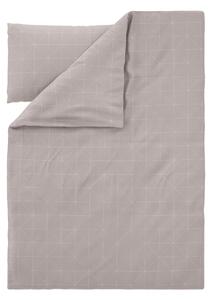 Livarno® Ložní povlečení z mikrovláknitého saténu, 140 x 200 cm, 70 x 90 cm (geometrie/béžová) (100395788003)