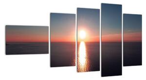 Obraz zapadajícího slunce (110x60cm)