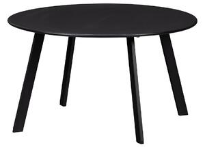 Hoorns Černý kovový konferenční stolek Axl 70 cm