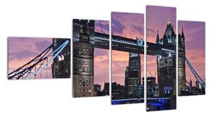 Obraz s Tower Bridge (110x60cm)