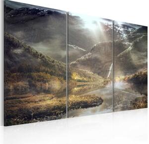 Obraz - The land of mists - triptych