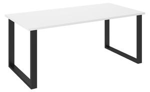 Jídelní stůl INDUSTRY, 185x75x90, bílá