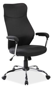 Kancelářská židle Q-319, 64x112-122x52, černá