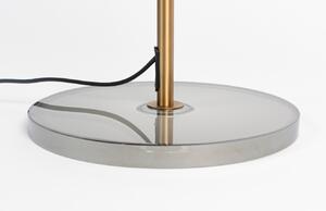 Bronzová kovová stojací lampa ZUIVER FLOAT 132 cm