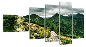 Horská cesta - obraz na stěnu (110x60cm)