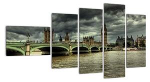 Londýnský Big Ben - obrazy (110x60cm)