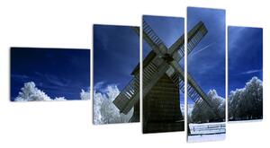 Větrný mlýn - obraz na stěnu (110x60cm)