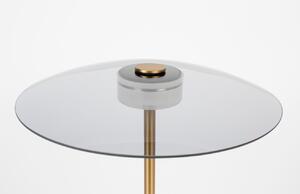 Bronzová kovová stolní lampa ZUIVER FLOAT 42 cm