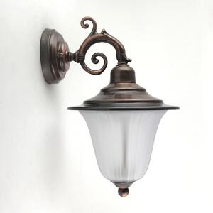 Mosazná zahradní lampa DOLPHIN 307C/antická měď