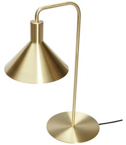 Zlatá kovová stolní lampa Hübsch Solo