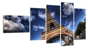 Eiffelova věž - obraz (110x60cm)