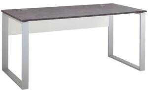Bílo hnědý dřevěný pracovní stůl Germania Altino 160 x 80 cm