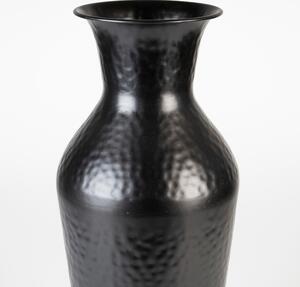 White Label Černá váza WLL DUNJA 49 cm