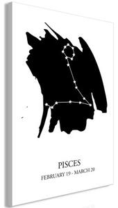 Obraz - Zodiac Signs: Pisces (1 Part) Vertical