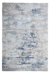 Moebel Living Modro šedý bavlněný koberec Charlize 240 x 350 cm