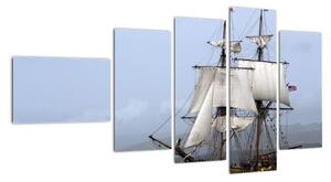 Loď - obraz (110x60cm)