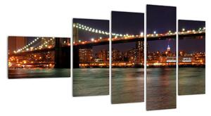 Světelný most - obraz (110x60cm)