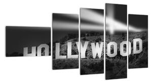 Nápis Hollywood - obraz (110x60cm)