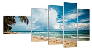 Pláž - obraz (110x60cm)