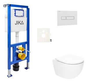 Závěsný wc set do lehkých stěn / předstěnová SAT Fusion SIKOJSTORFU1