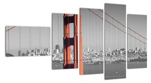 Golden Gate Bridge - obrazy (110x60cm)