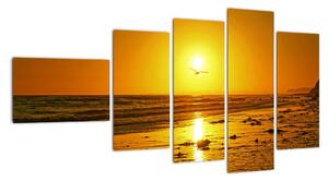 Západ slunce - obraz do bytu (110x60cm)