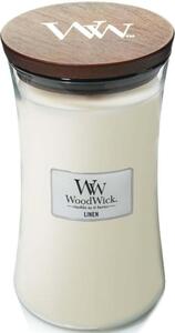 Střední vonná svíčka Woodwick, Linen