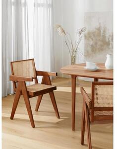 Židle s područkami a vídeňskou pleteninou Sissi