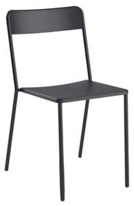 Černá kovová zahradní židle COLOS C 1.1/1