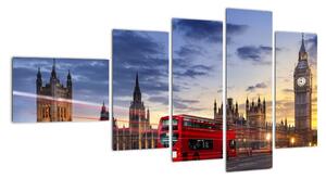Londýn - moderní obraz (110x60cm)