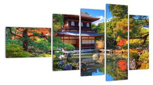 Japonská zahrada - obraz (110x60cm)