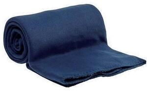Jahu fleecová deka uni modrá 150x200 cm